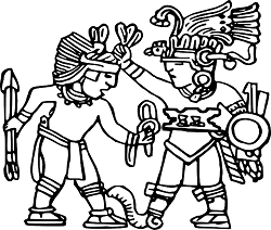 personnages aztèques